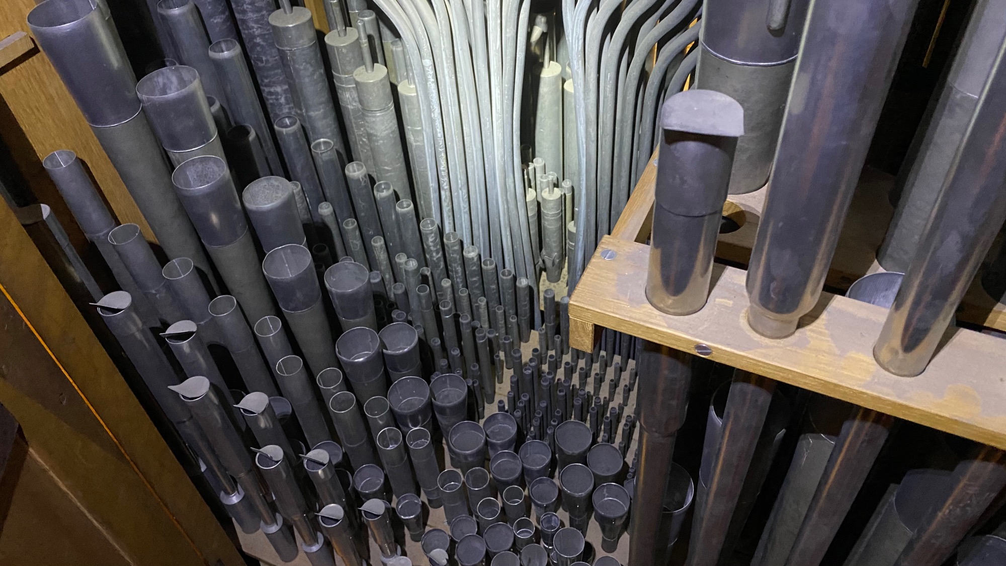 Dijon. Les 6 000 tuyaux du grand orgue de la cathédrale Saint